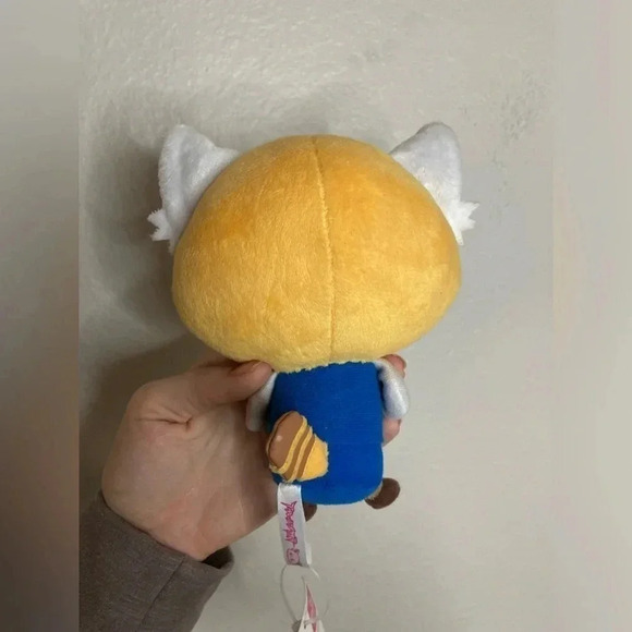 NWT Sanrio Aggretsuko Death Metal Karaoke Plush Sanrio Japanese Tags 6.5” - Picture 3 of 9